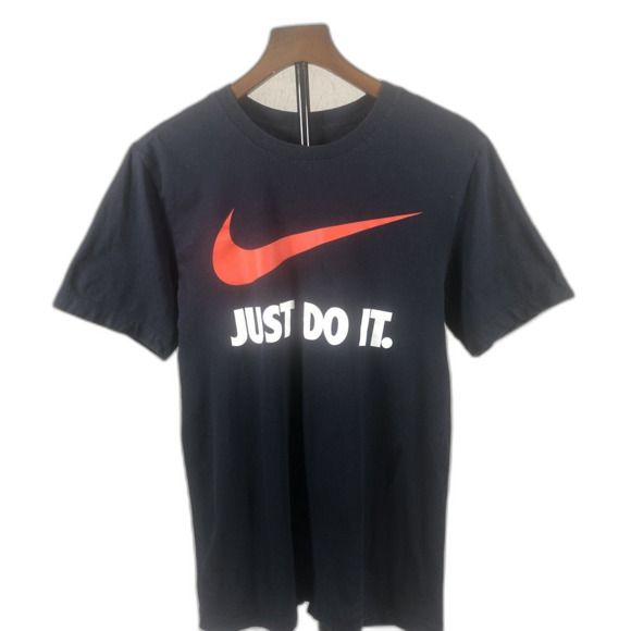 Nike Men's Active Wear Just Do It Swoosh Graphic Athletic Workout Gym T-Shirt - Picture 1 of 5